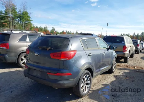 2014 Kia Sportage Lx из США, поврежденный, VIN KNDPBCAC1E7581977